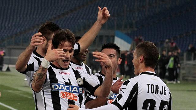 Udinese draw with Lazio - Football - Serie A