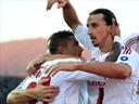 Zlatan inspires Milan win
