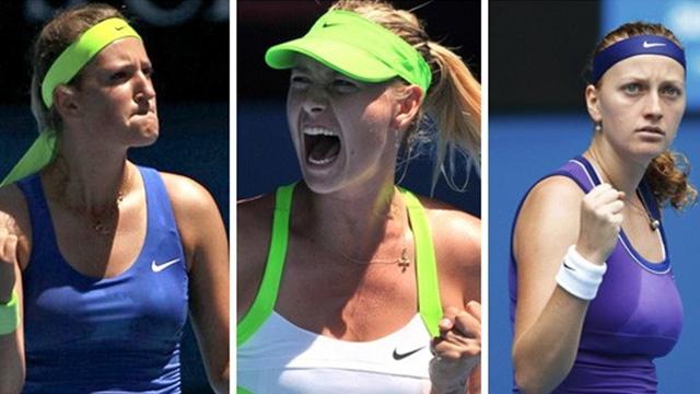 Sharapova à la tête du "Big Three"