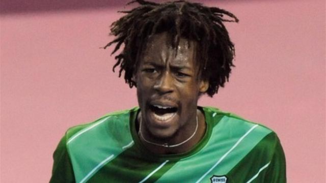 Monfils face au mur