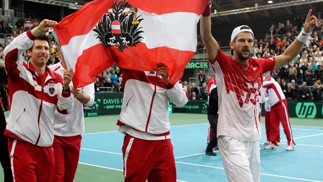Austria reach Davis Cup quarters