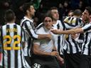 Juve salvage draw at Milan