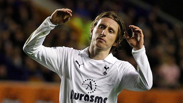 Modric fined by Spurs, returns to training