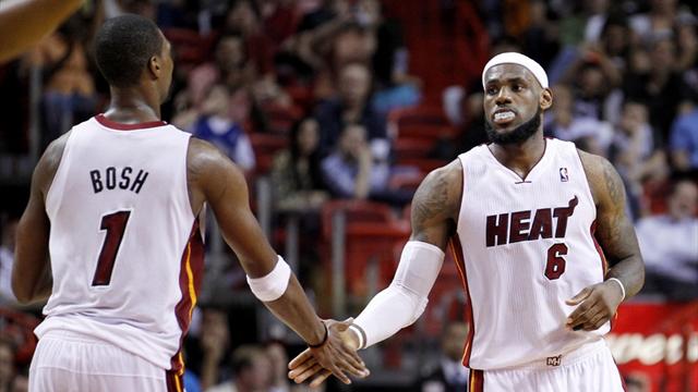 James leads Heat into play-offs