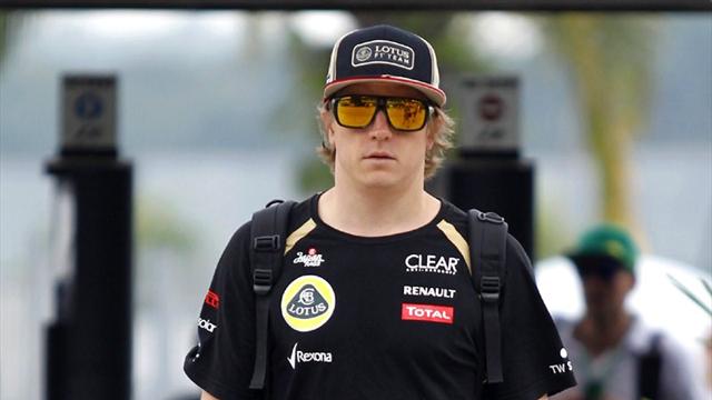 Raikkonen happy at Lotus - Formula 1