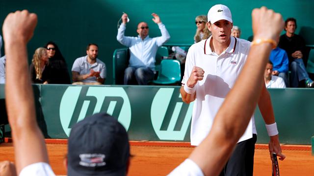 Isner claque l'égalisation