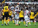 West Brom on fire