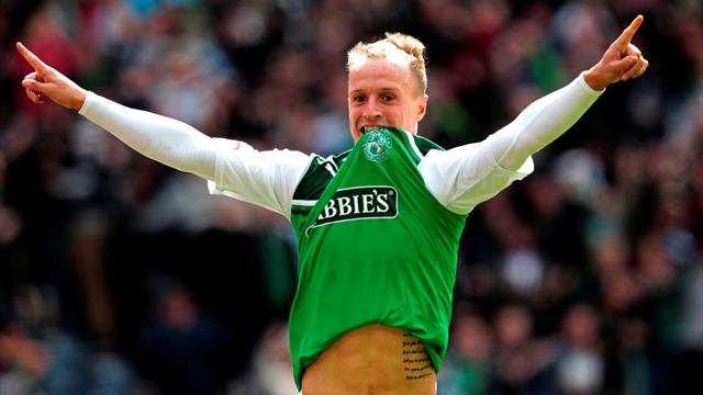 Griffiths fires Hibs into final