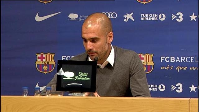 Guardiola leaves Barcelona