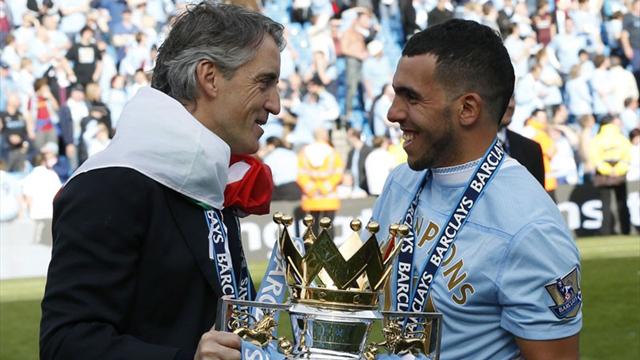 Mancini wants Tevez stay
