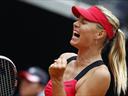 Sharapova retains in Rome