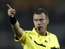 Ref injuries delay match