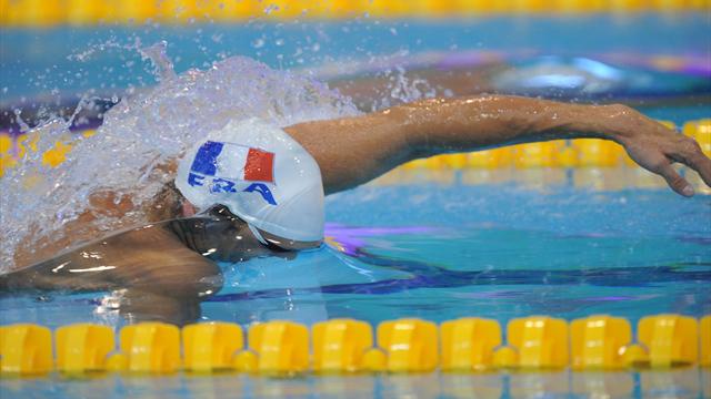 Leveaux sets 100m pace - Swimming