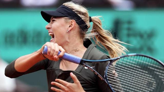 Sharapova thrashes Kanepi - Tennis - French Open