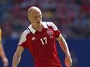 Denmark's Zimling hurt