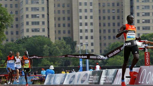 Rudisha wins New York 800m in brilliant run