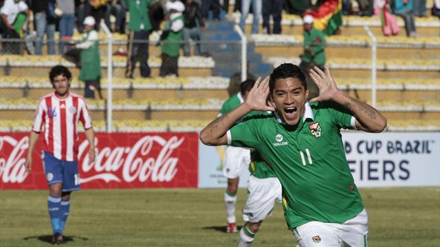 Bolivia 3-1 Paraguay - Football - World Cup
