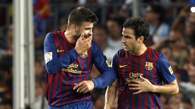 Fabregas bemoans prankster Pique
