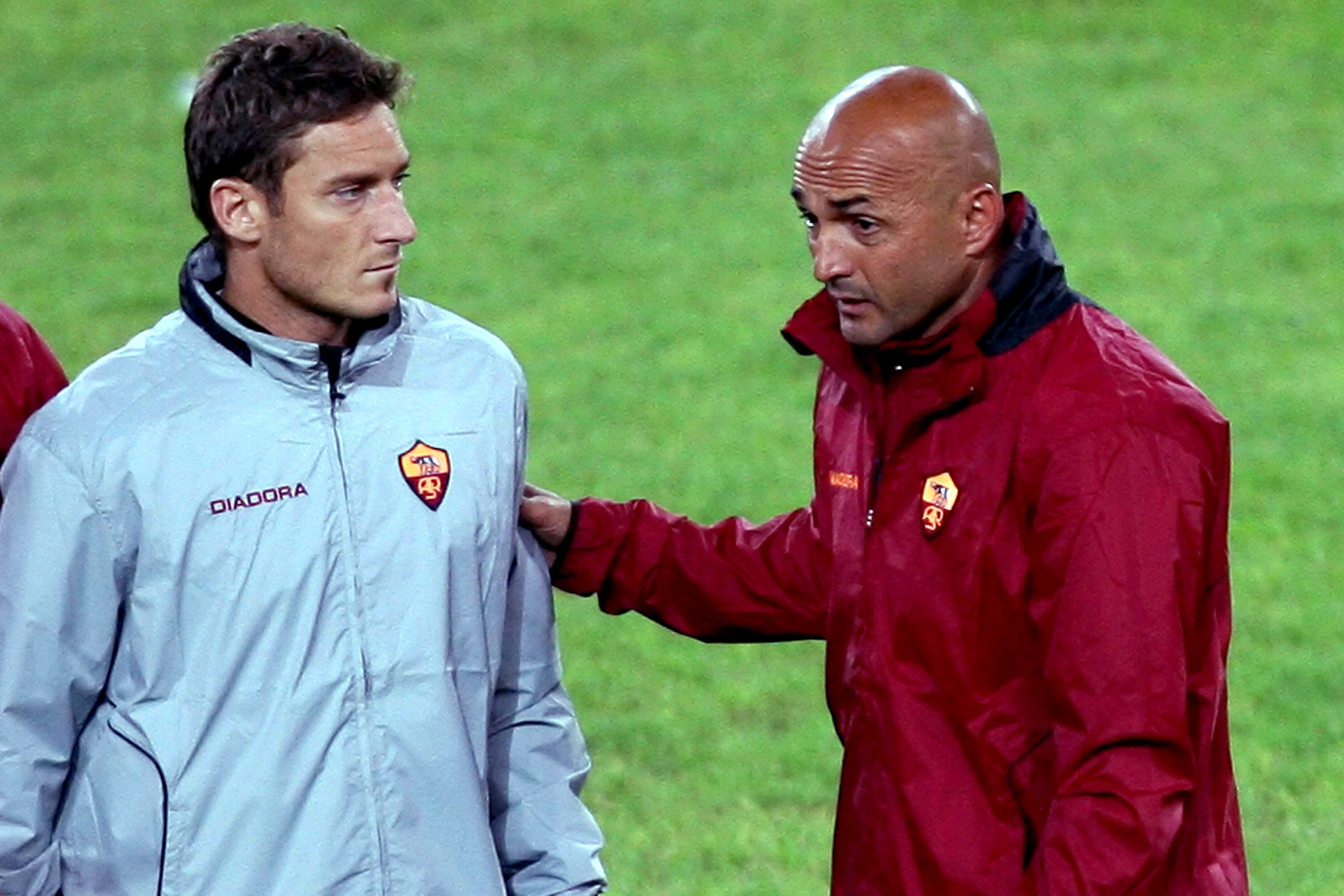 Francesco Totti Luciano Spalletti Roma 2006