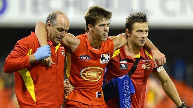 Tape set for surgery - Australian Football