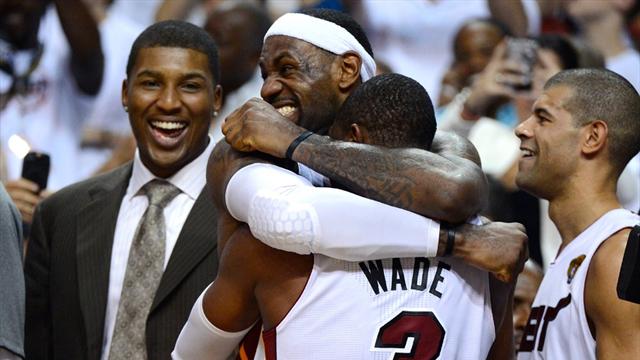 Miami Heat clinch title  - Basketball - NBA