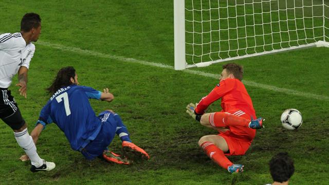 Germany crush Greece - Football - Euro 2012