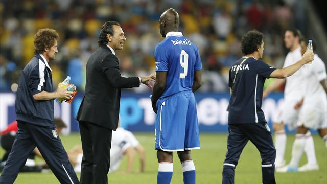 Prandelli praises Balotelli composure