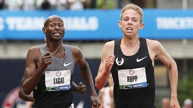Rupp runs down Lagat  - Olympic Games - London 2012