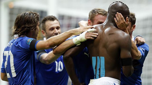 Unfancied Italy and Balotelli dreaming of title