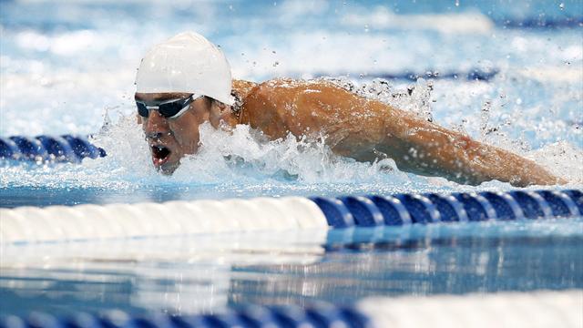 Phelps celebrates birthday with another heat win