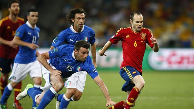 Iniesta named player of Euro 2012