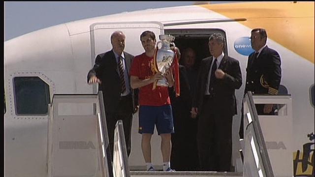 Spain celebrates triumph - Football - Euro 2012 Spain celebrates triumph - Football - Euro 2012
