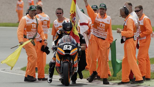 Marquez storms to Germany win