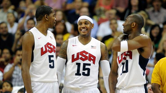 Durant leads US to romp over Dominicans