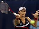 Goerges crashes out