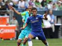 Hazard stars in Blues win