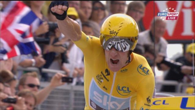 Wiggins wins final ITT - Cycling - Tour de France Wiggins wins final ITT - Cycling - Tour de France