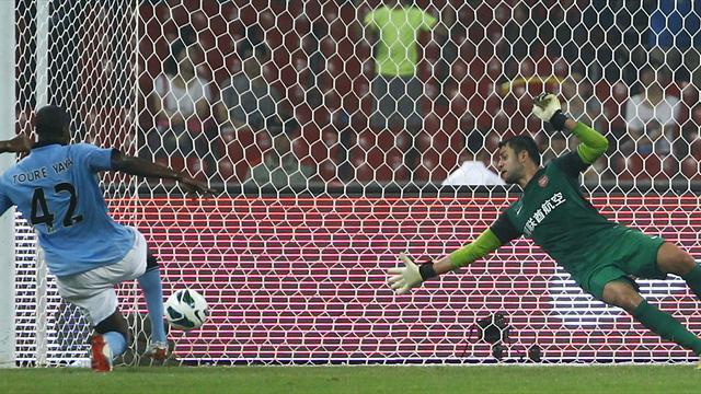 City beat Arsenal in Beijing