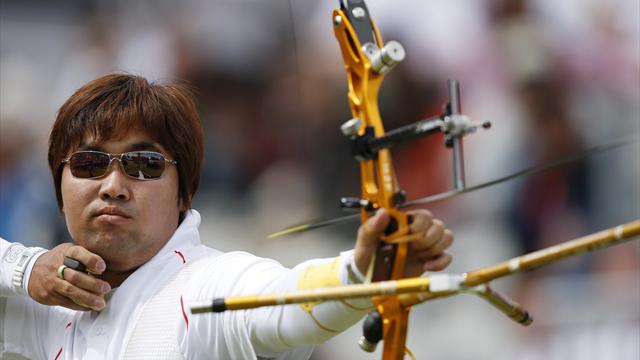 Dong-hyun avoids giant-killing in Olympic archery