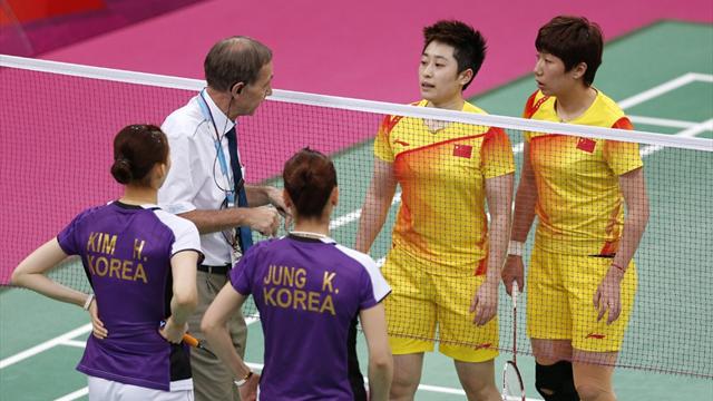 Eight Olympic badminton players disqualified
