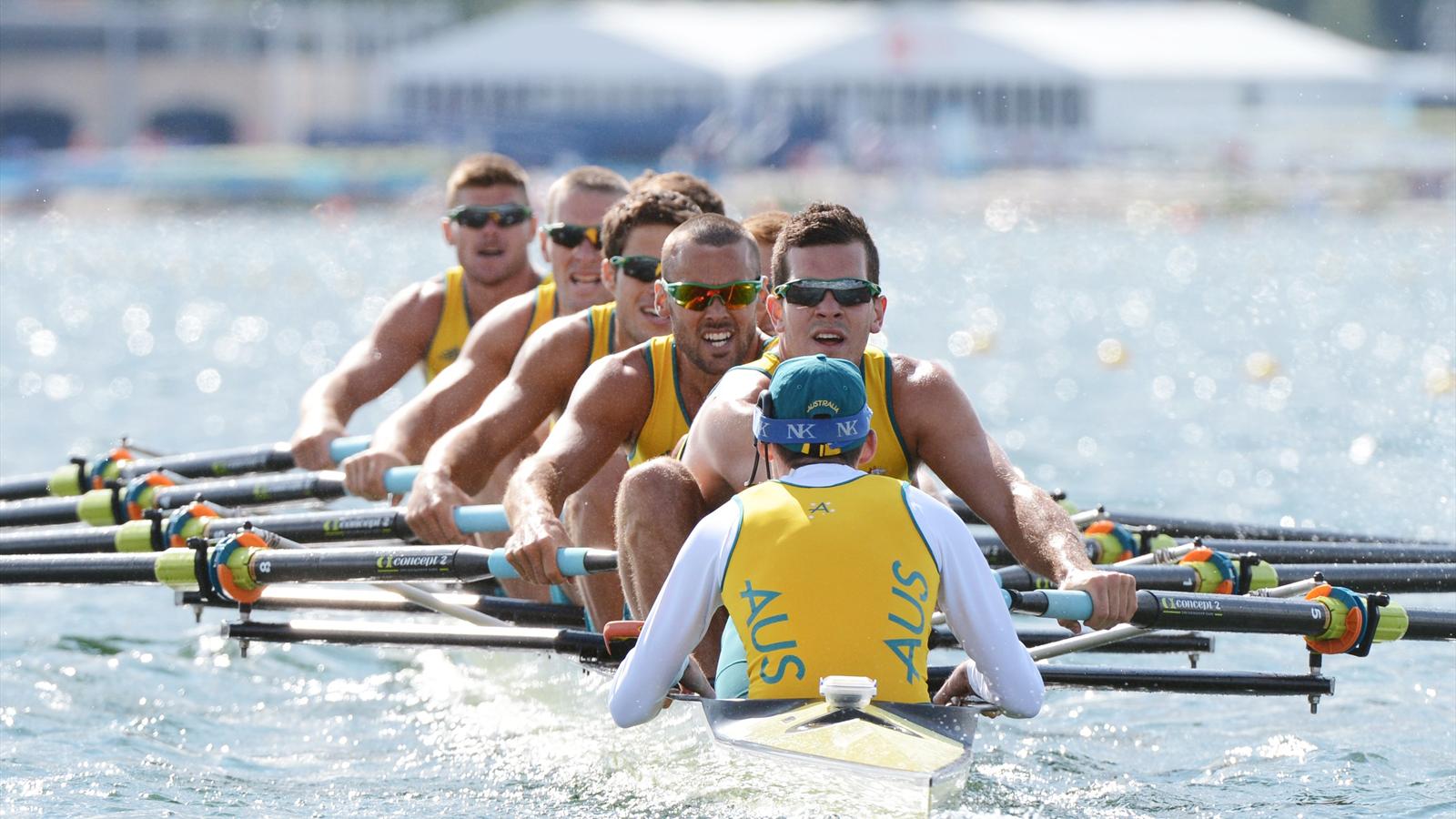 Oz Rower held by police Olympic Games 2012 Rowing Eurosport Australia