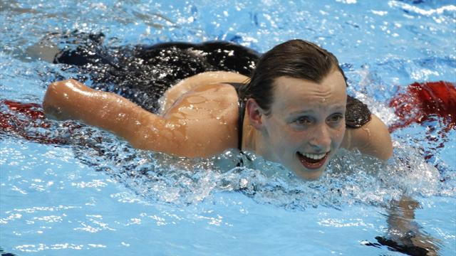 Ledecky quizzed about doping at Olympics