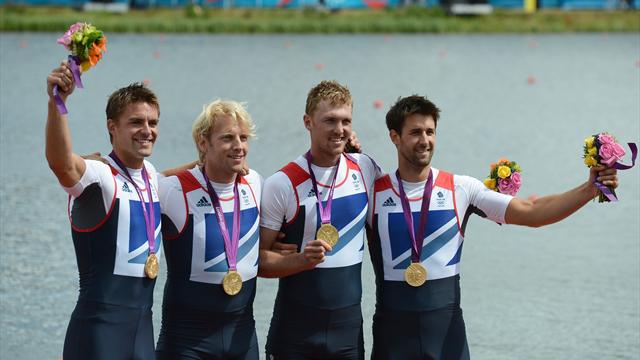 Gold for men's four and women's lightweight doubles