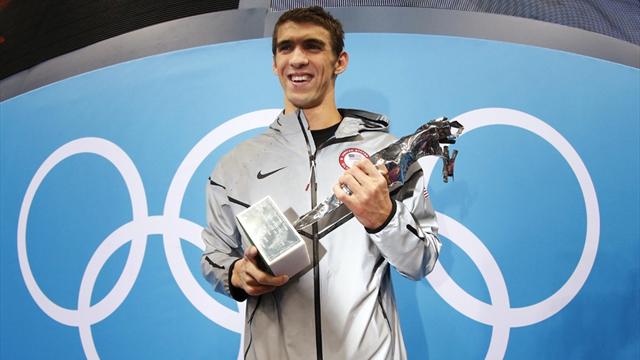 Phelps quits the pool with unchallenged record