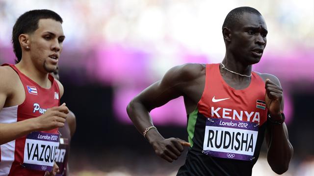 Rudisha eases through Olympic 800m heats