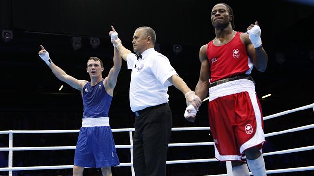 Britain's Evans guarantees Olympic boxing medal