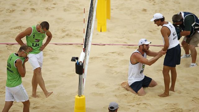 Brazil move into Olympic beach volley final