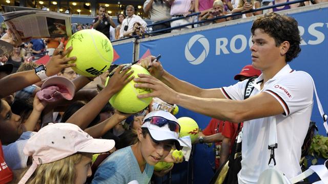 Raonic advances to last 16 at Toronto Masters