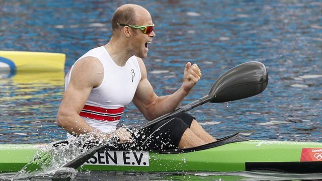 Larsen storms to Olympic K1 title, Brabants eighth