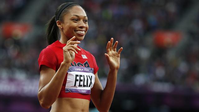 Olympic gold for Felix in 200m, Antyukh claims 400m hurdles